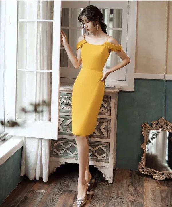 Đầm Ôm Trễ Vai 2 Dây xmdt1146145