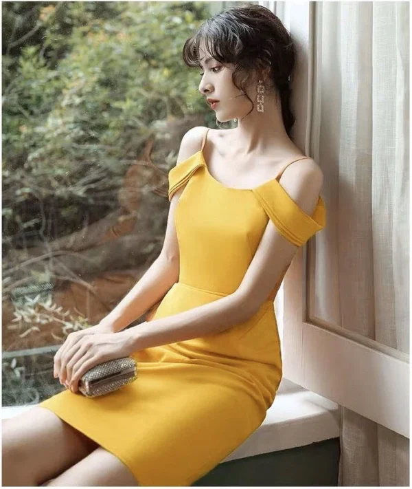 Đầm Ôm Trễ Vai 2 Dây xmdt1146145 - Ảnh 5