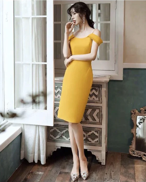 Đầm Ôm Trễ Vai 2 Dây xmdt1146145 - Ảnh 3