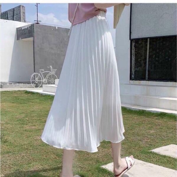 Chân váy dáng dài dập ly basic siêu hot - MC4 - 0001